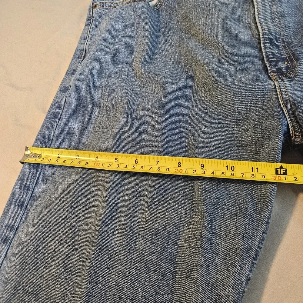 Levi Strauss Signature Gold Jeans Mens 44x30 Regular Fit Blue Denim Stretch‎